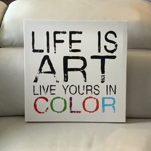 Canvas Print Wood Panelling